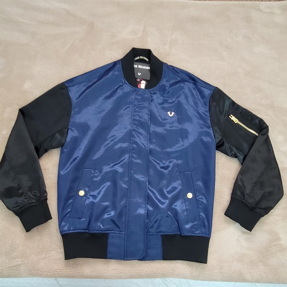 True Religion Bomber Style Jacket